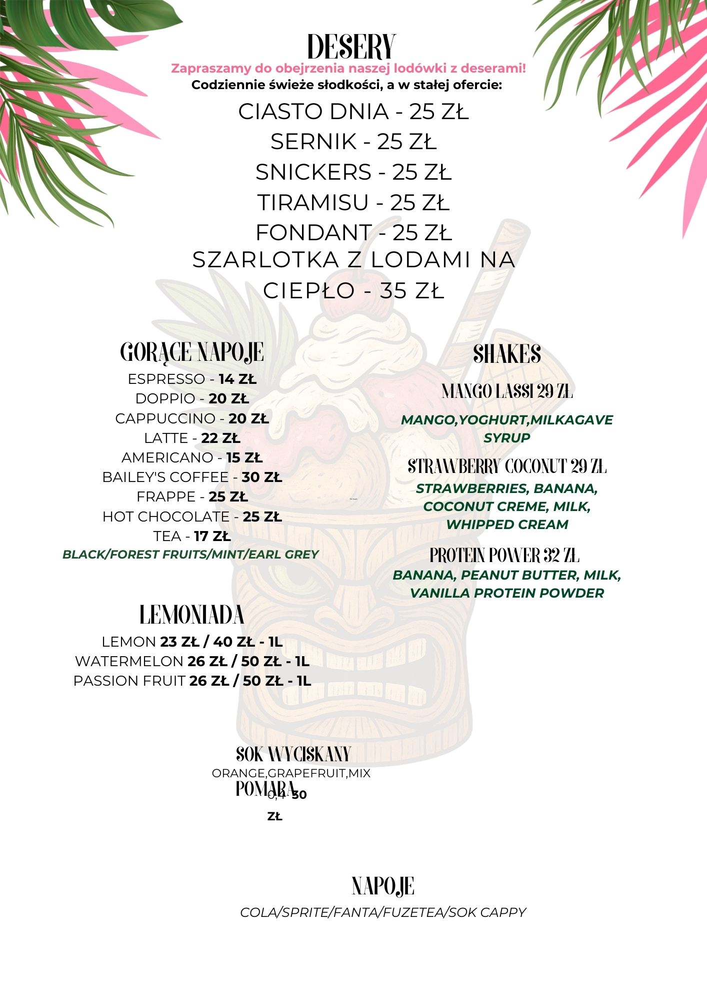 Menu strona 5