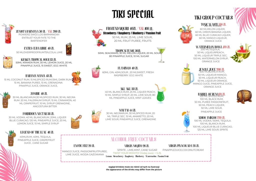 Menu strona 8